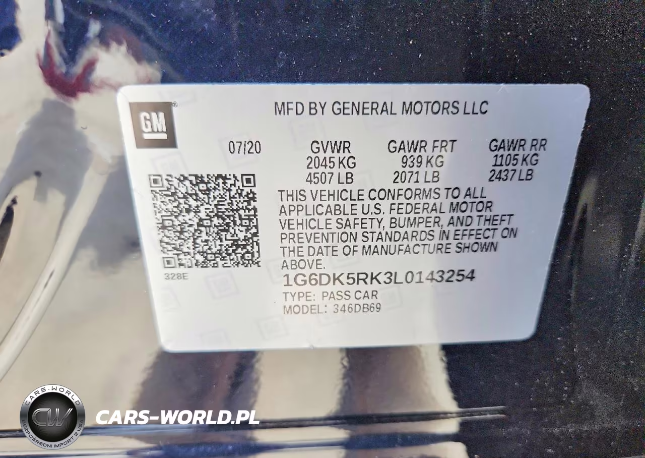 2020 Cadillac Ct4 Luxury VIN:1G6DK5RK3L0143254 - 12