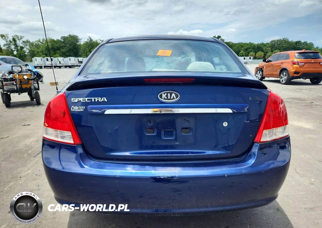 2007 Kia Spectra Lx VIN:KNAFE121075445002 - 6