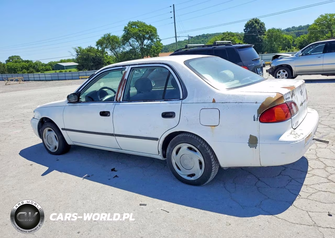 1998 Toyota Corolla Ve VIN:1NXBR12E8WZ010107 - 2