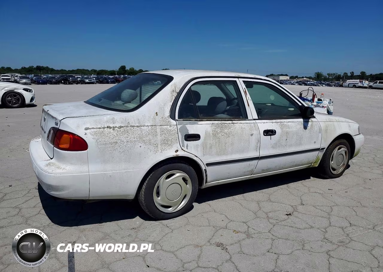 1998 Toyota Corolla Ve VIN:1NXBR12E8WZ010107 - 3