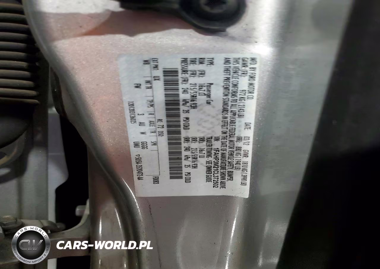 2012 Ford Focus Sel VIN:1FAHP3M21CL372502 - 13