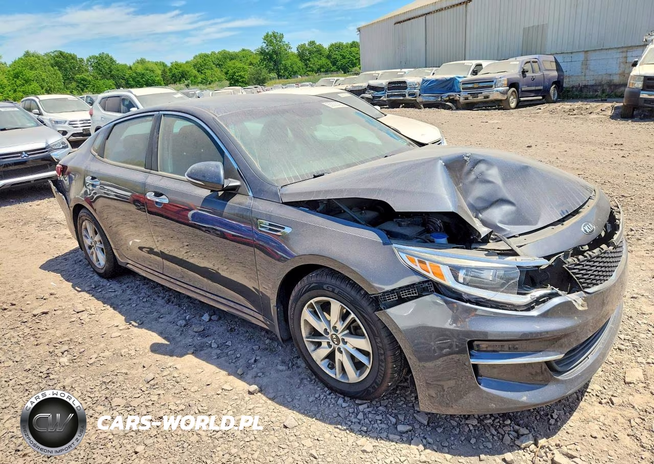 2017 Kia Optima Lx VIN:5XXGT4L38HG168398 - 4
