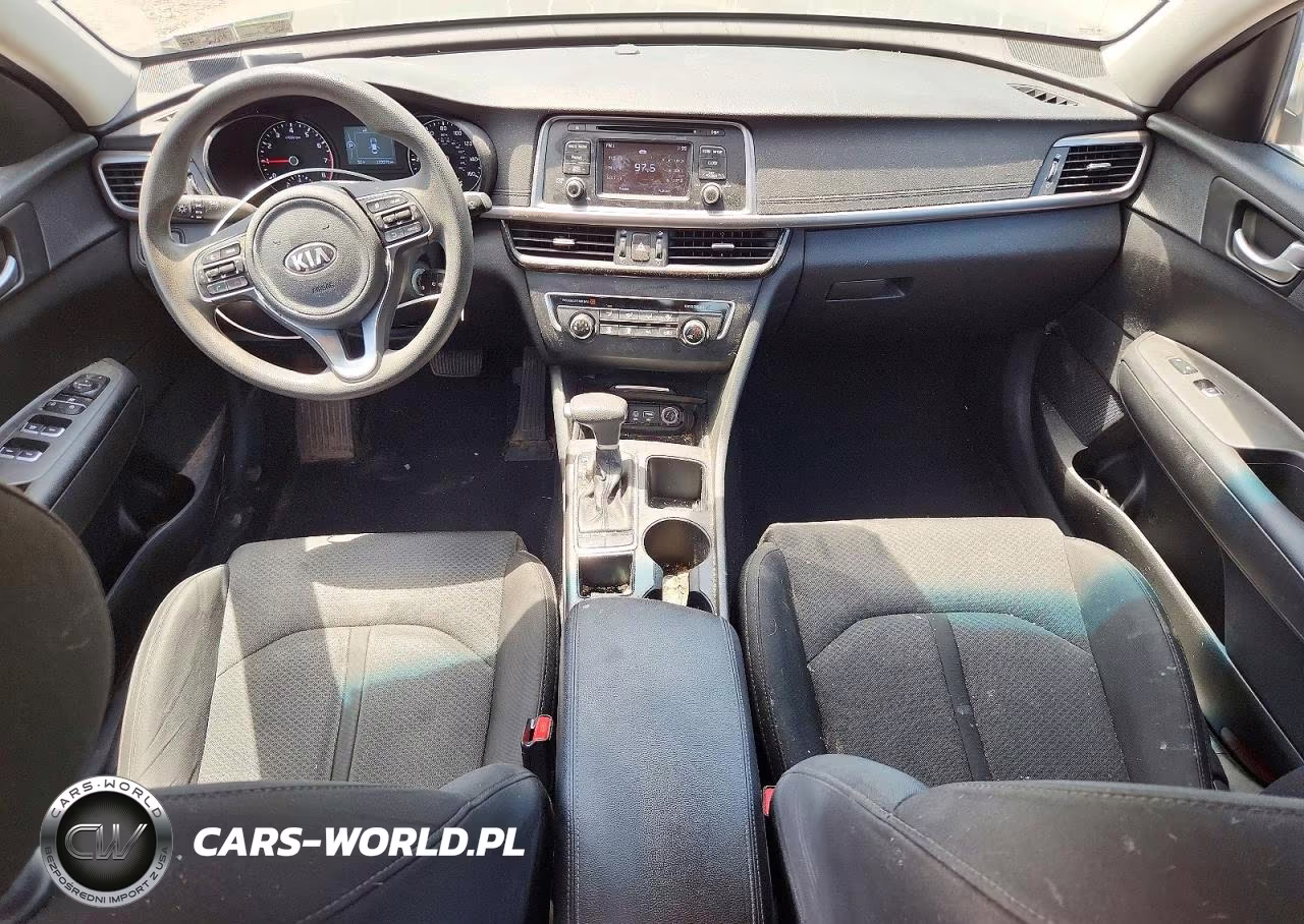 2017 Kia Optima Lx VIN:5XXGT4L38HG168398 - 8