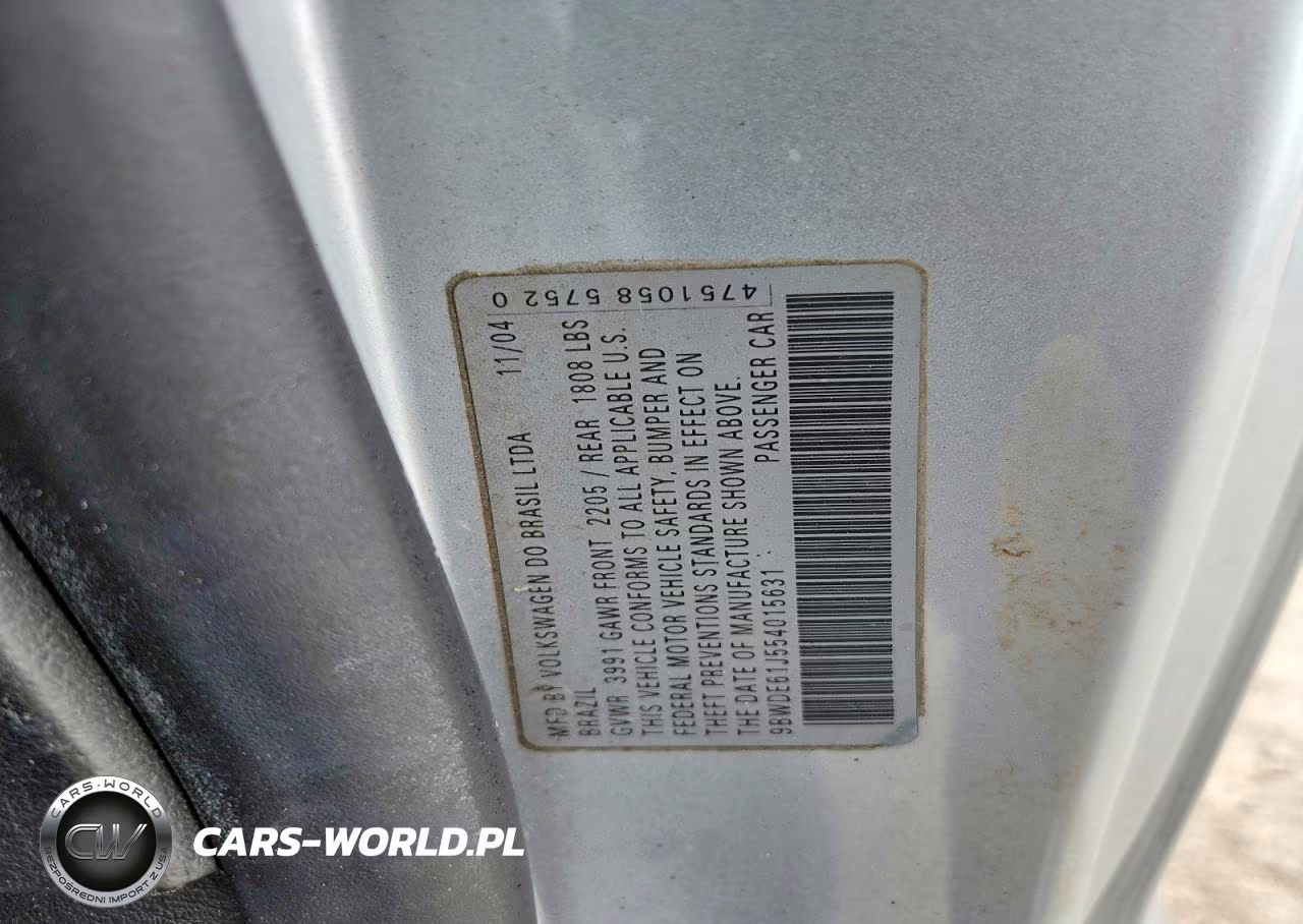 2005 Volkswagen Gti VIN:9BWDE61J554015631 - 12