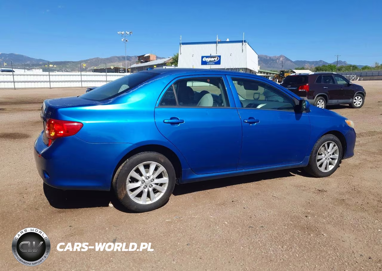 2009 Toyota Corolla Le VIN:1NXBU40E29Z037990 - 3