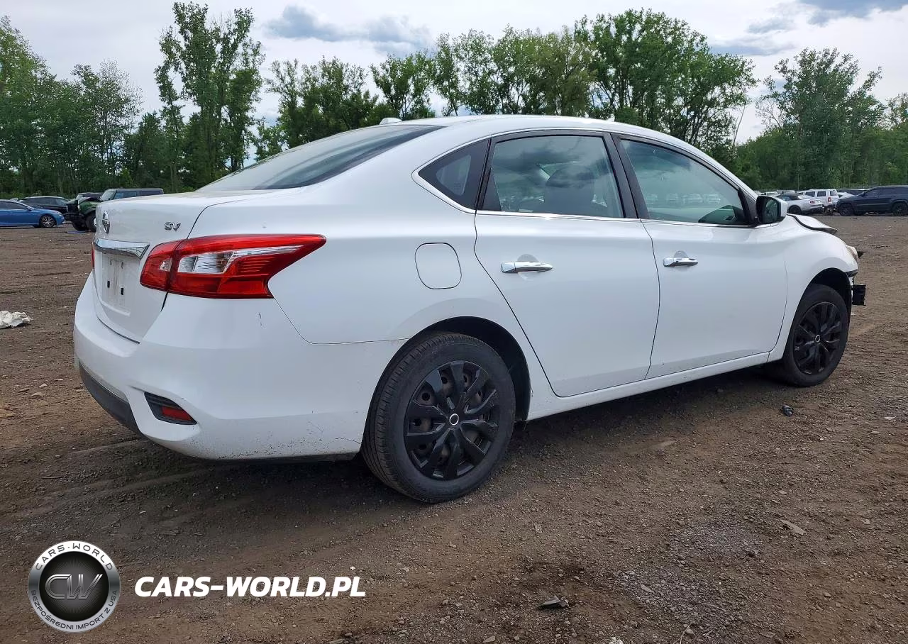 2017 Nissan Sentra Sv VIN:3N1AB7AP6HY350126 - 3