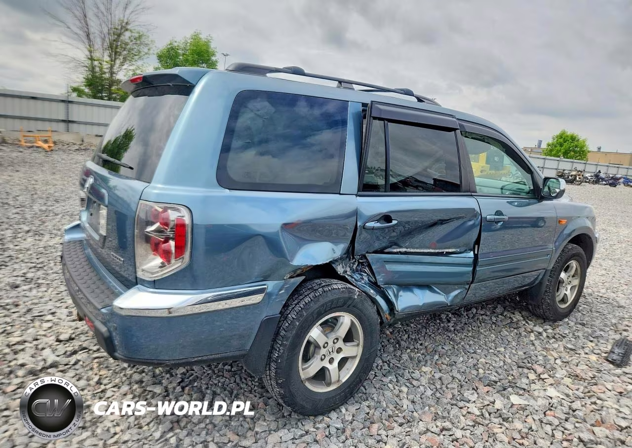 2008 Honda Pilot Se VIN:5FNYF18318B016307 - 3
