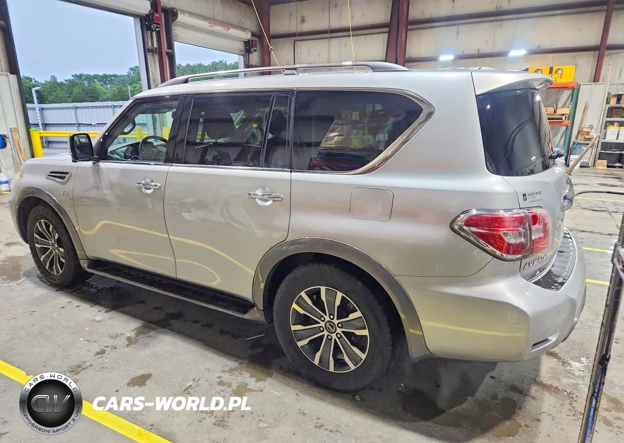 2020 Nissan Armada Sl VIN:JN8AY2NC7L9620697 - 2