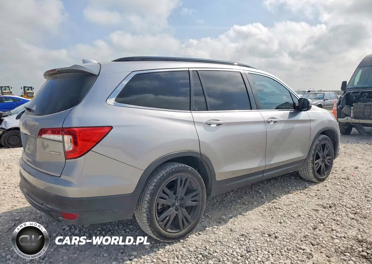 2021 Honda Pilot Se VIN:5FNYF5H27MB002498 - 3