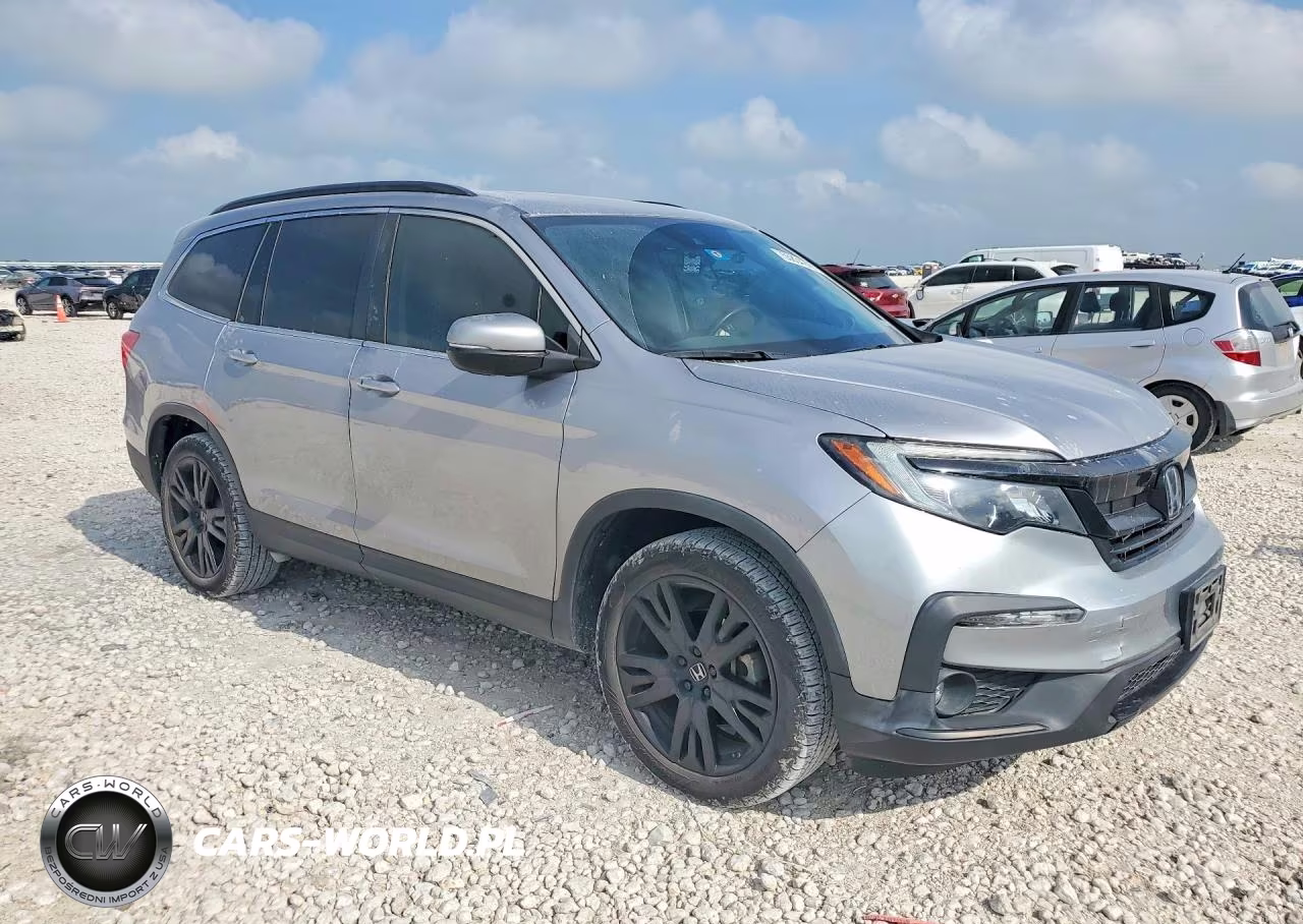 2021 Honda Pilot Se VIN:5FNYF5H27MB002498 - 4