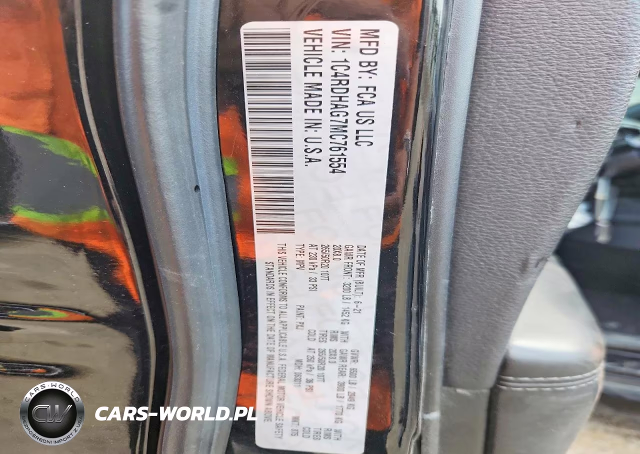 2021 Dodge Durango Sxt VIN:1C4RDHAG7MC761554 - 26