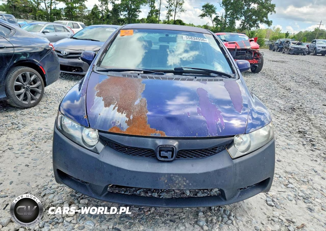 2010 Honda Civic Lx VIN:2HGFA1F52AH567910 - 5