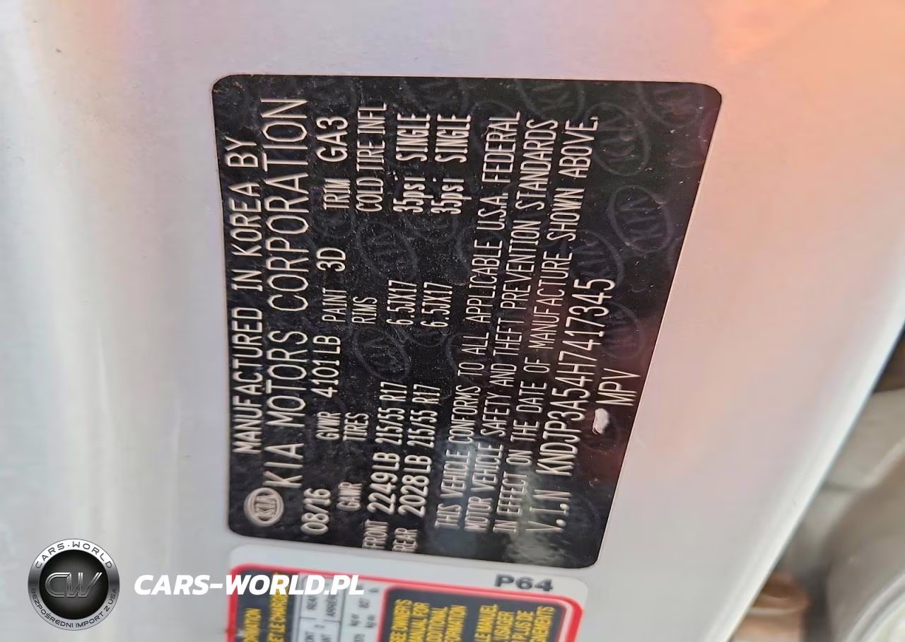 2017 Kia Soul + VIN:KNDJP3A54H7417345 - 12