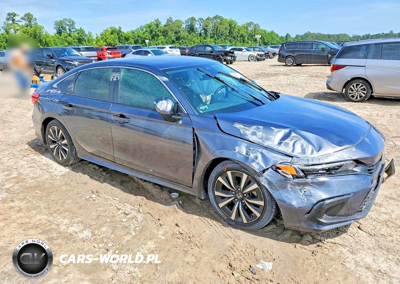 2022 Honda Civic Ex VIN:JHMFE1F7XNX005855 - 4