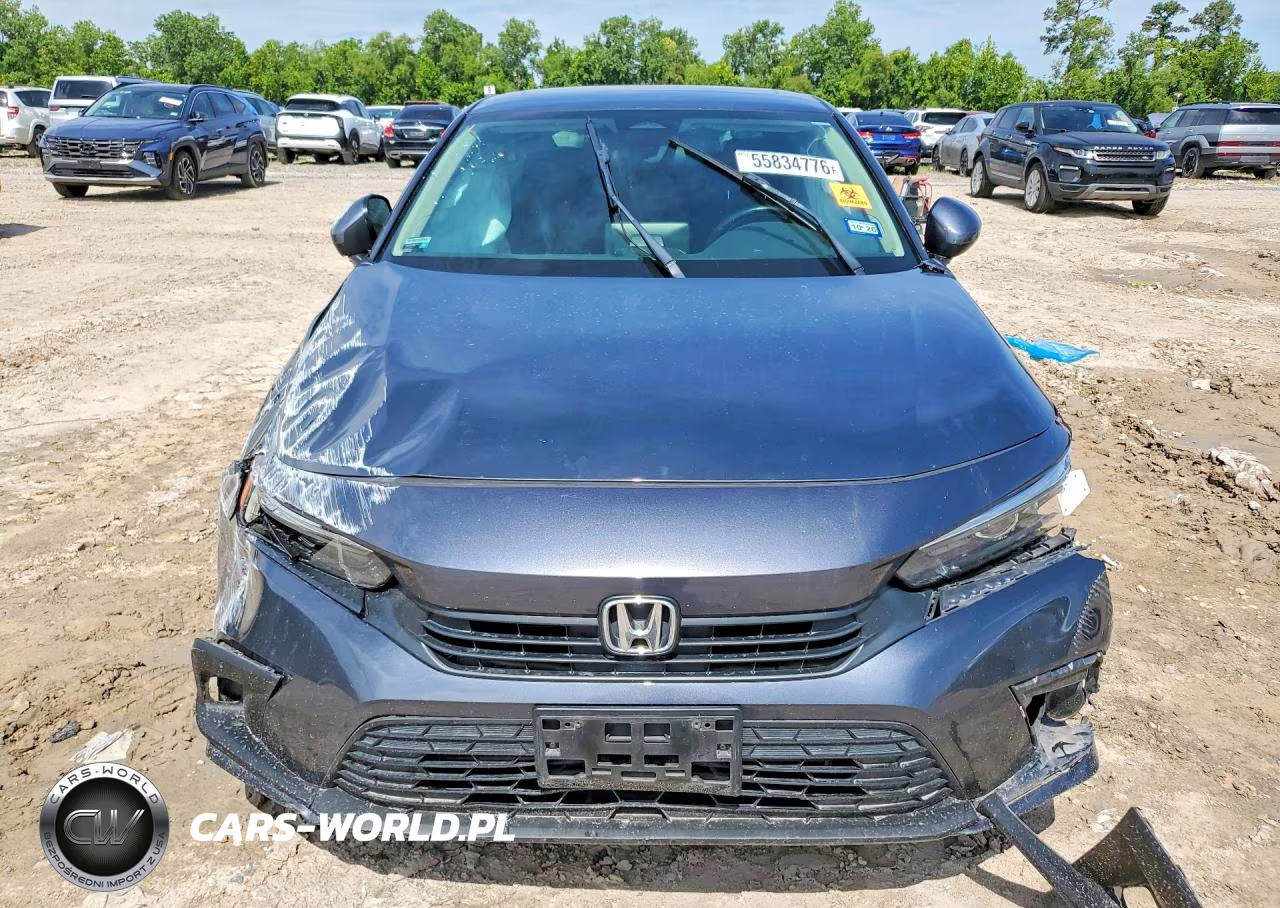 2022 Honda Civic Ex VIN:JHMFE1F7XNX005855 - 5