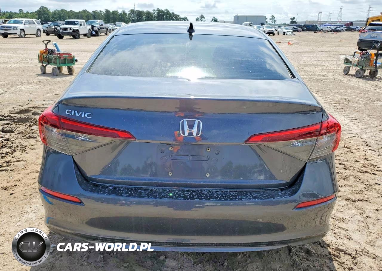 2022 Honda Civic Ex VIN:JHMFE1F7XNX005855 - 6