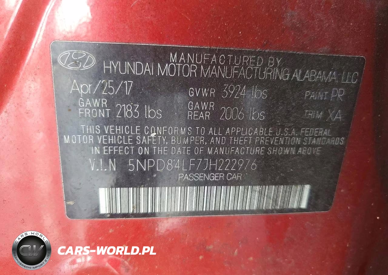 2018 Hyundai Elantra Limited VIN:5NPD84LF7JH222976 - 13