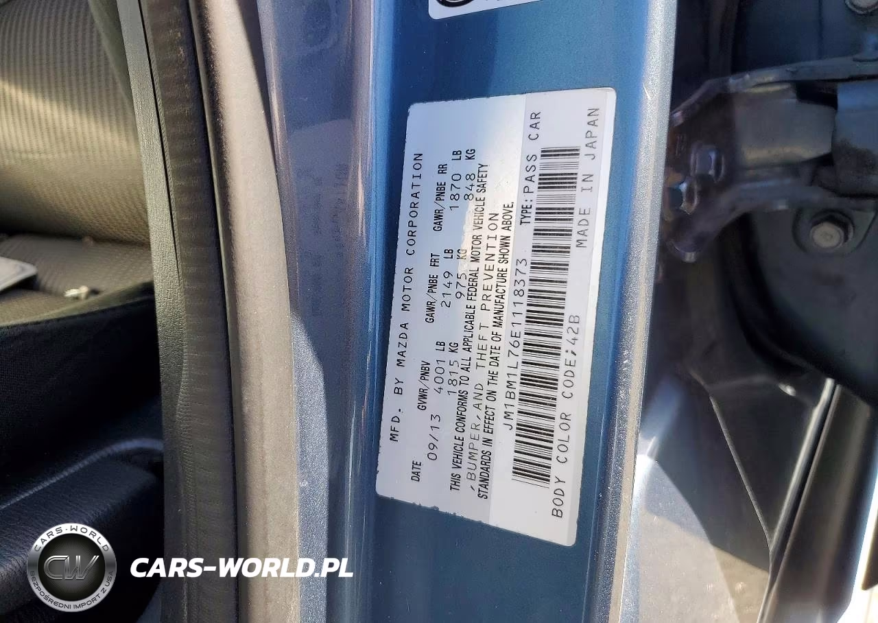 2014 Mazda 3 Touring VIN:JM1BM1L76E1118373 - 12