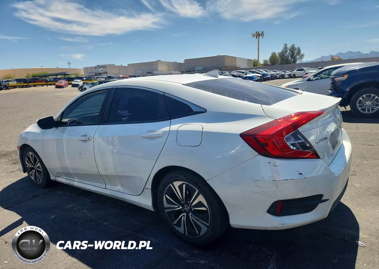 2018 Honda Civic Exl VIN:JHMFC1F70JX041036 - 2