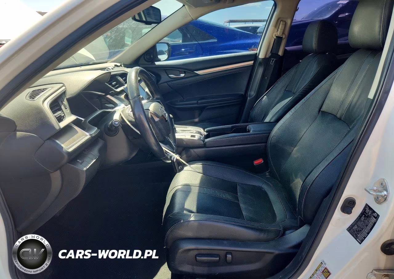 2018 Honda Civic Exl VIN:JHMFC1F70JX041036 - 7