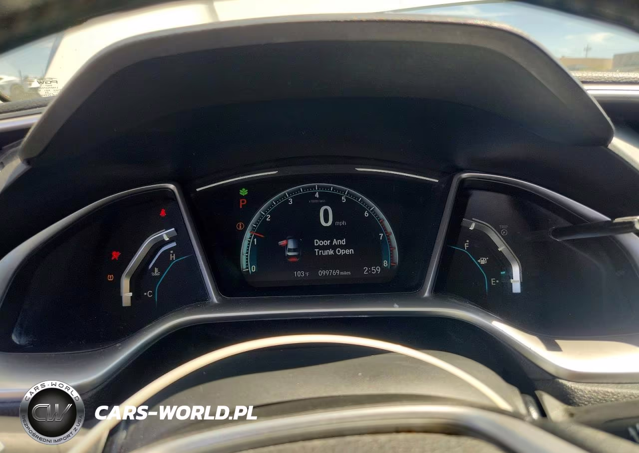 2018 Honda Civic Exl VIN:JHMFC1F70JX041036 - 9