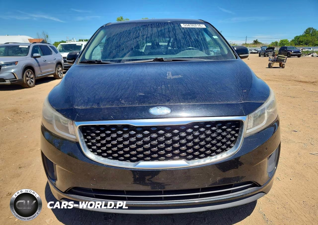 2015 Kia Sedona Lx VIN:KNDMB5C1XF6068826 - 5