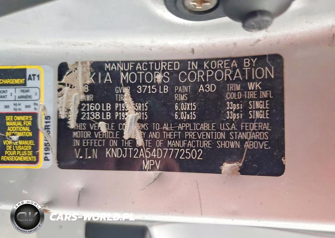 2013 Kia Soul Base VIN:KNDJT2A54D7772502 - 13