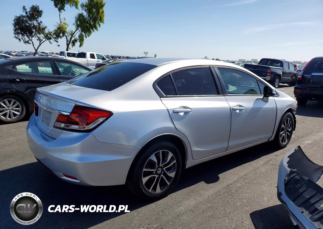 2013 Honda Civic Exl VIN:19XFB2F93DE243160 - 3