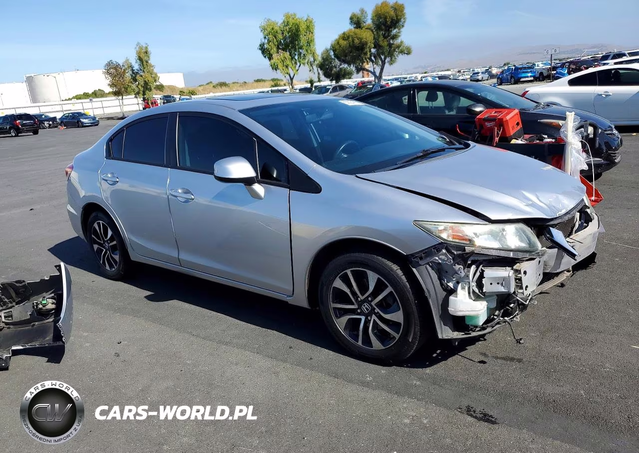 2013 Honda Civic Exl VIN:19XFB2F93DE243160 - 4