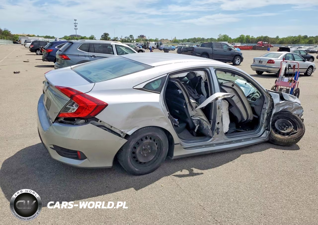 2018 Honda Civic Lx VIN:2HGFC2F59JH608923 - 3