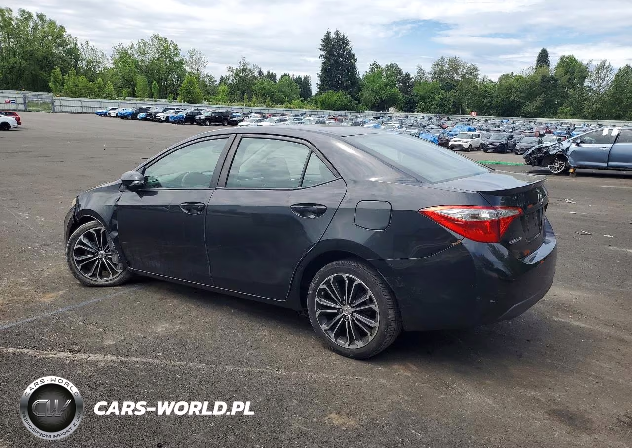 2015 Toyota Corolla S Plus VIN:5YFBURHE5FP354032 - 2