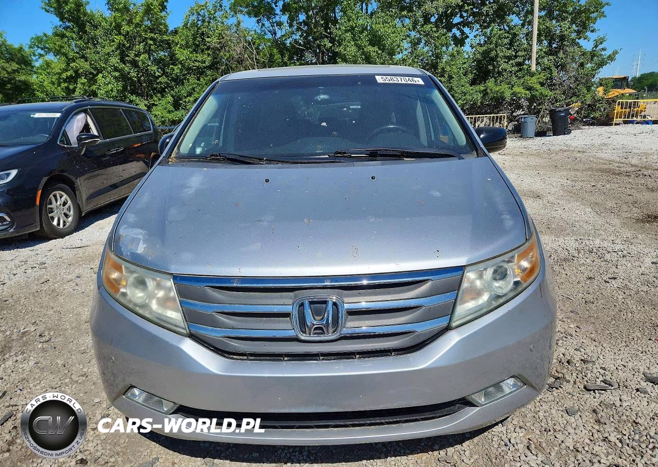 2013 Honda Odyssey Touring VIN:5FNRL5H99DB017286 - 5