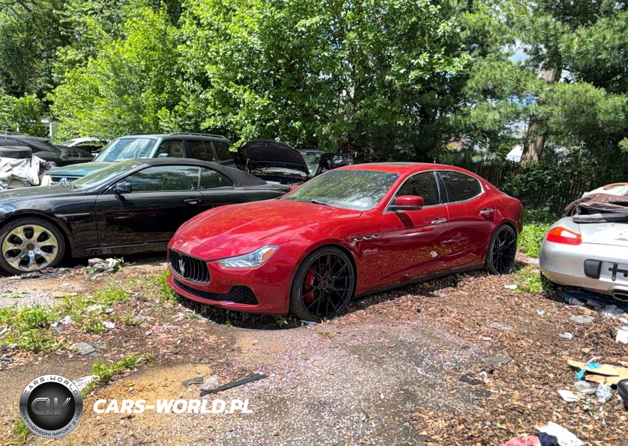 2015 Maserati Ghibli S VIN:ZAM57RTA0F1140879 - 2