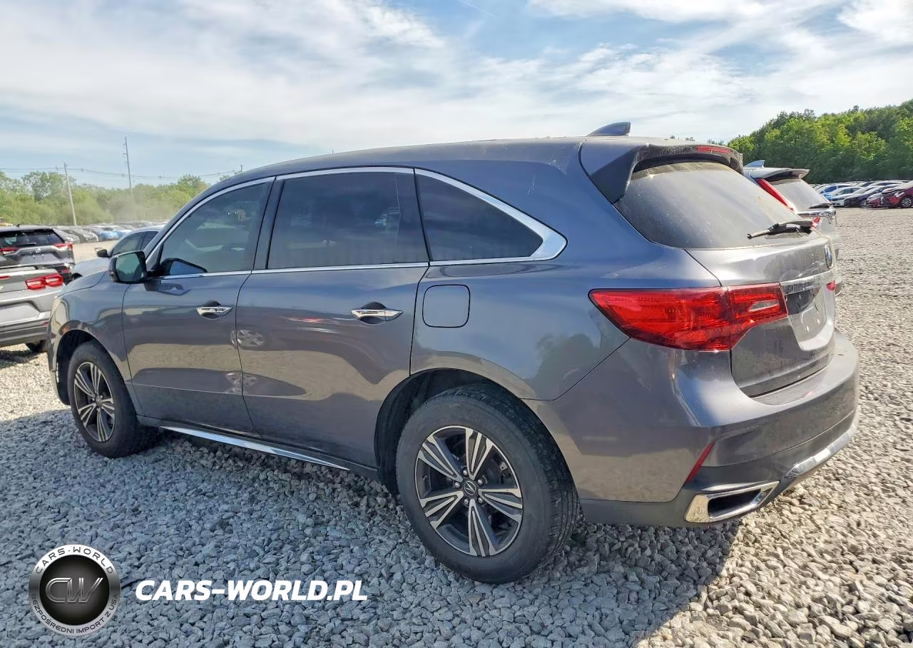 2017 Acura Mdx VIN:5FRYD4H37HB000389 - 2