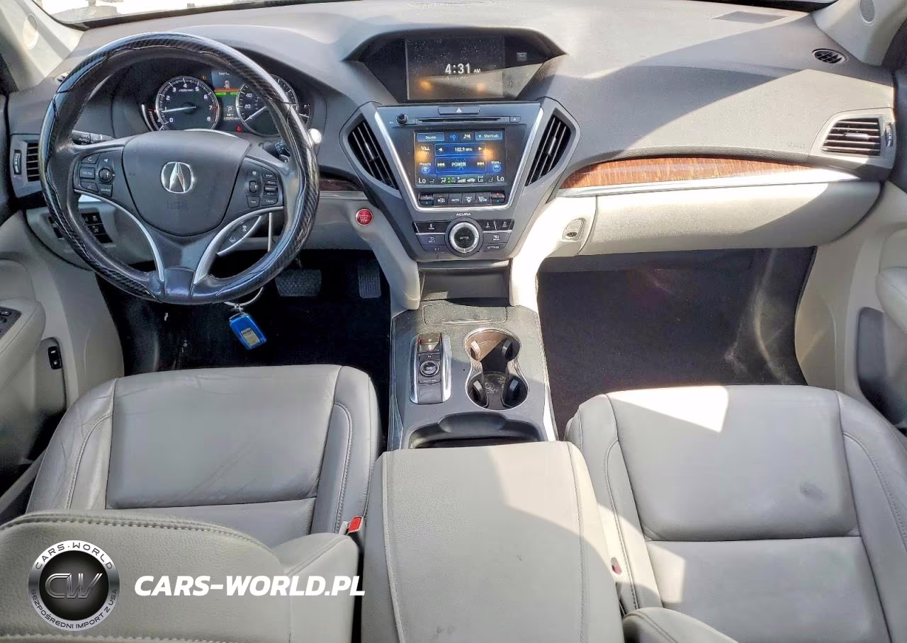 2017 Acura Mdx VIN:5FRYD4H37HB000389 - 8