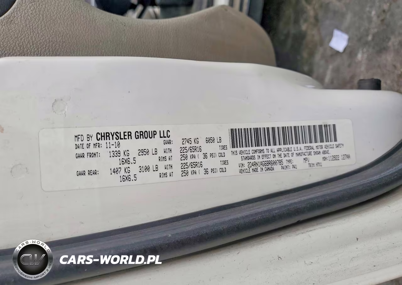 2011 Dodge Grand Caravan C VIN:2D4RN1AG6BR600785 - 13