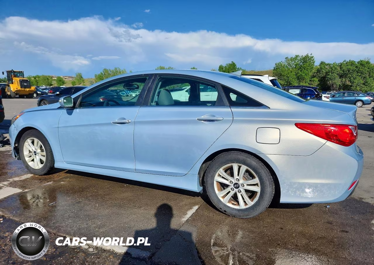 2014 Hyundai Sonata Gls VIN:5NPEB4AC7EH833448 - 2