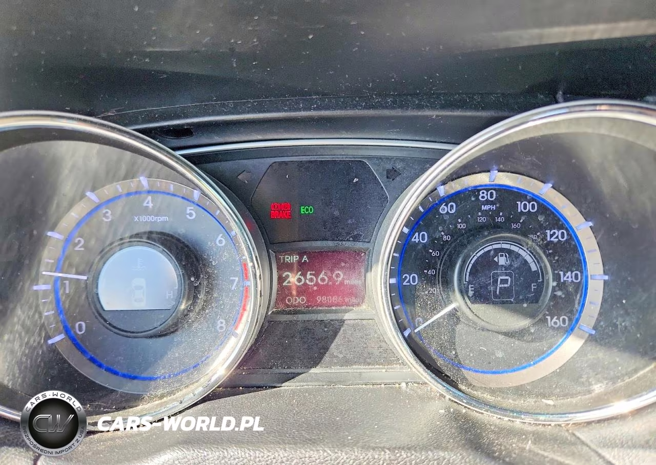 2014 Hyundai Sonata Gls VIN:5NPEB4AC7EH833448 - 9