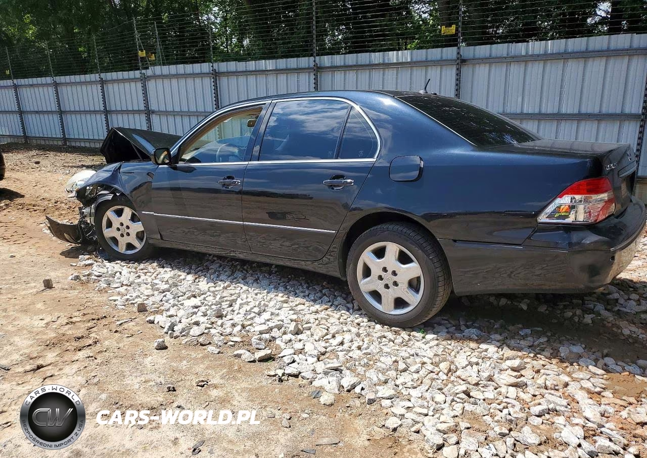 2004 Lexus Ls 430 VIN:JTHBN36FX40170040 - 2