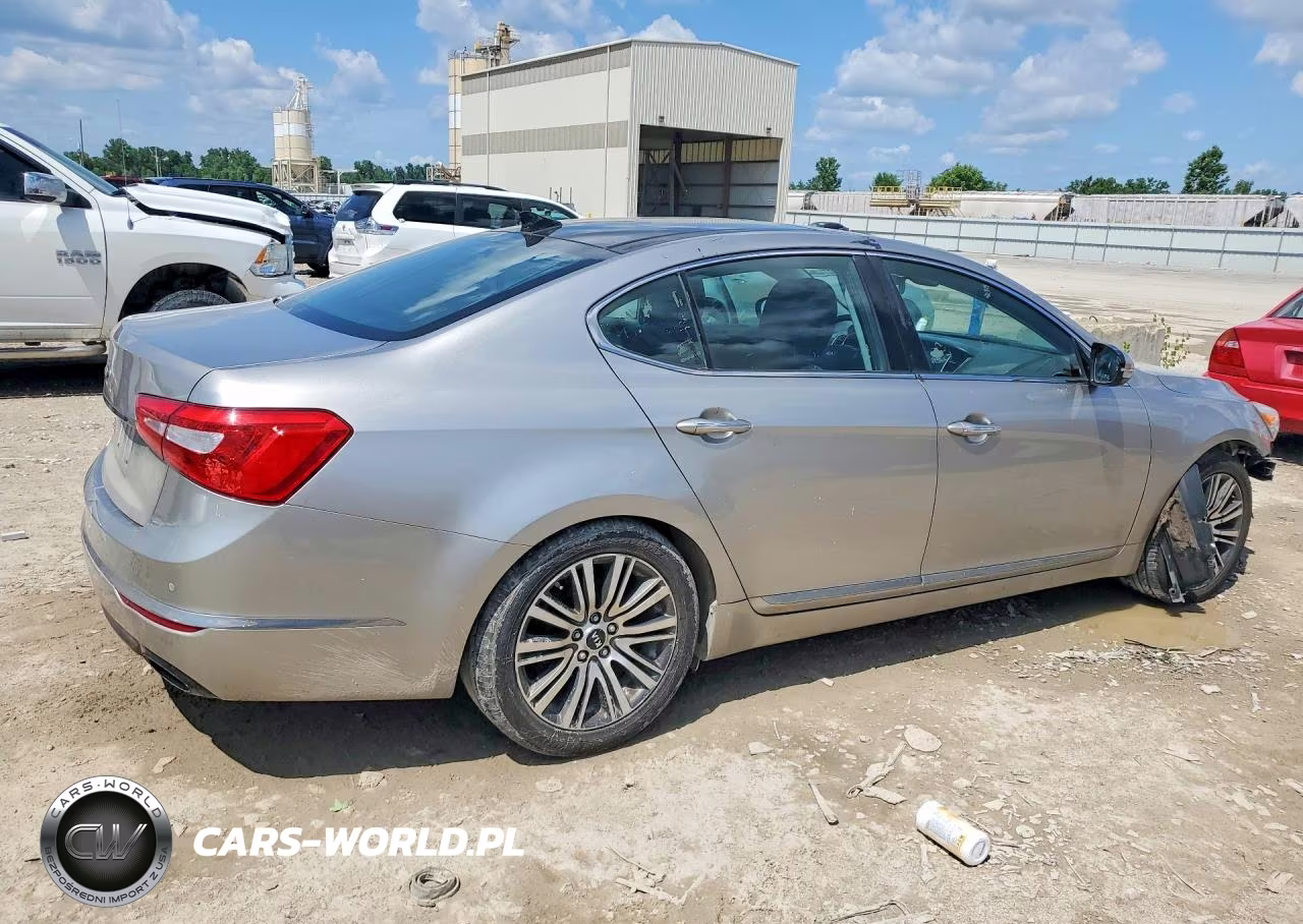 2014 Kia Cadenza Premium VIN:KNALN4D7XE5152498 - 3
