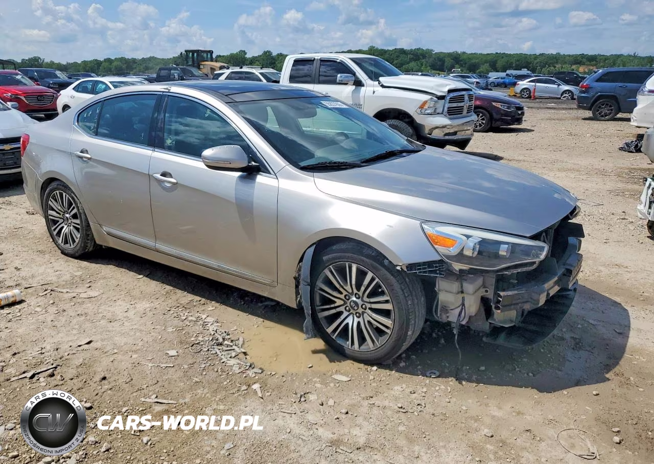 2014 Kia Cadenza Premium VIN:KNALN4D7XE5152498 - 4