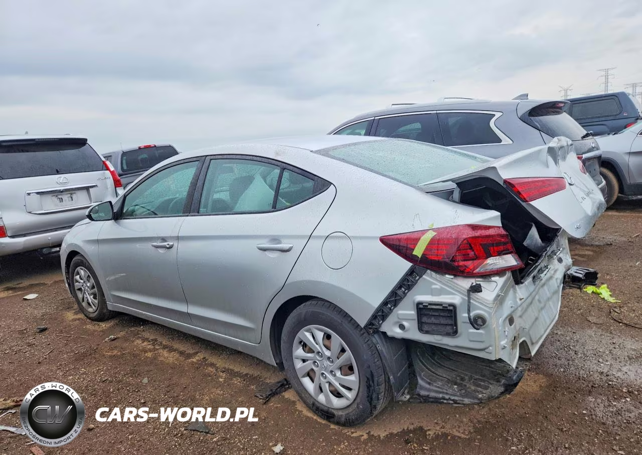 2019 Hyundai Elantra Se VIN:5NPD74LF3KH410107 - 2