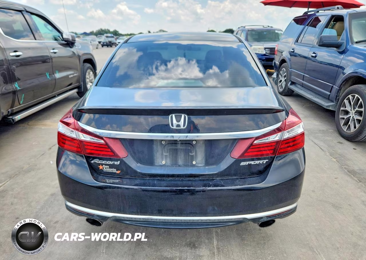 2017 Honda Accord Sport VIN:1HGCR2F51HA058496 - 6