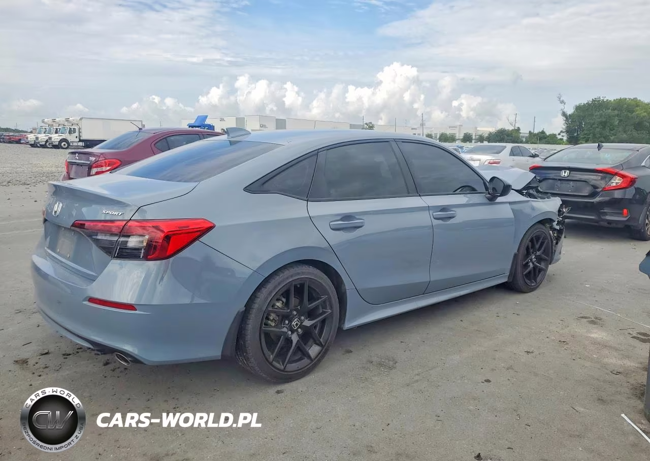 2022 Honda Civic Sport VIN:2HGFE2F58NH588664 - 3