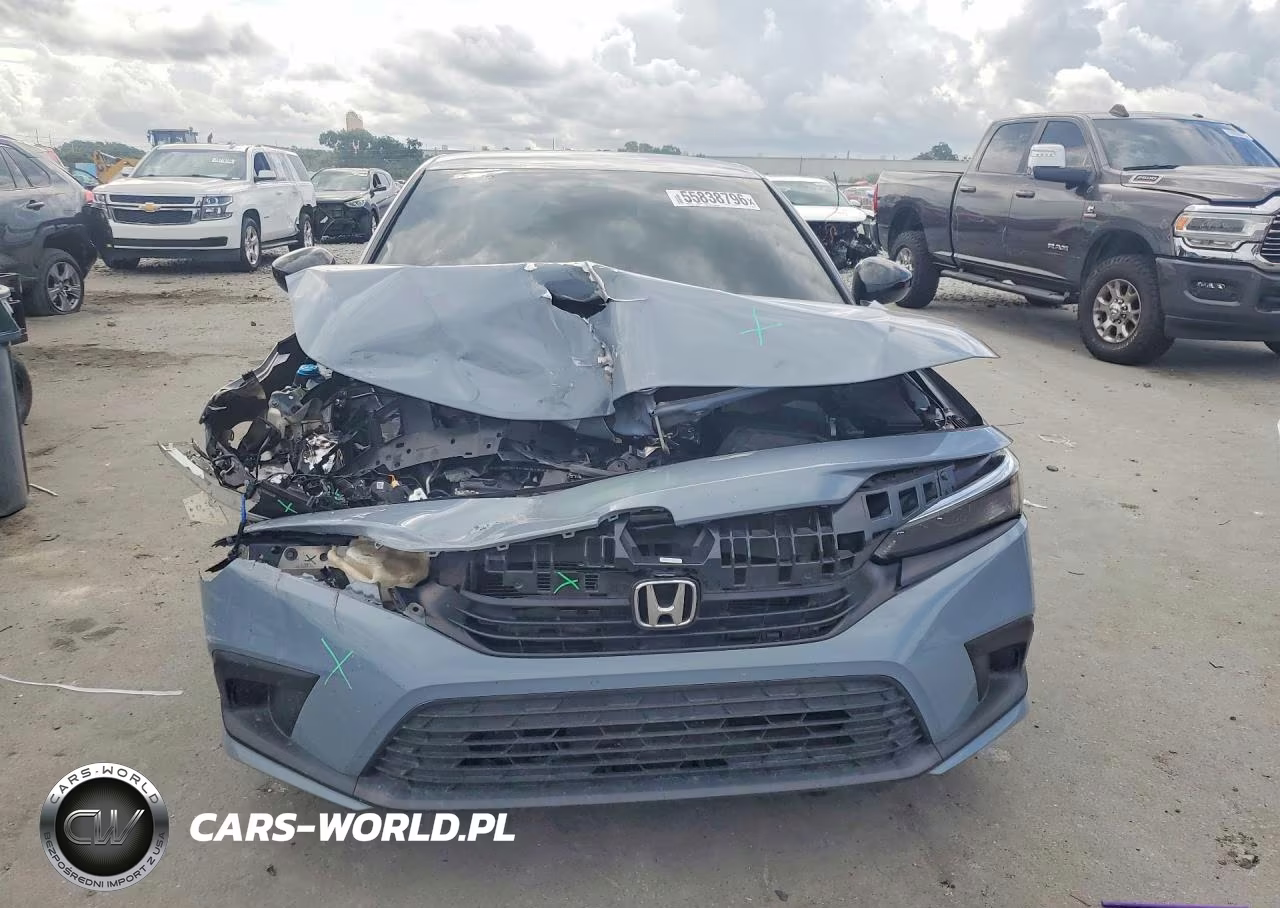 2022 Honda Civic Sport VIN:2HGFE2F58NH588664 - 5