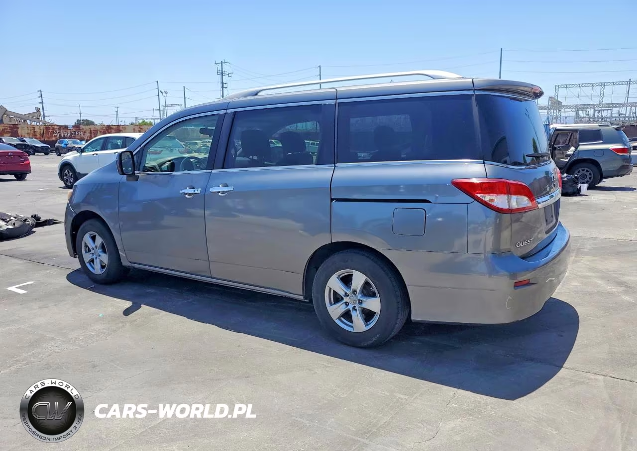 2016 Nissan Quest 3.5 Sv VIN:JN8AE2KP1G9156439 - 2