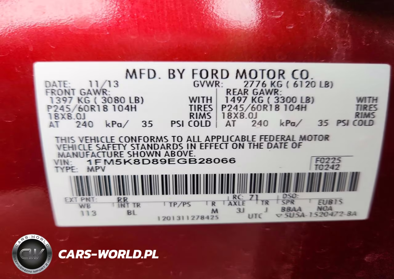 2014 Ford Explorer VIN:1FM5K8D89EGB28066 - 12