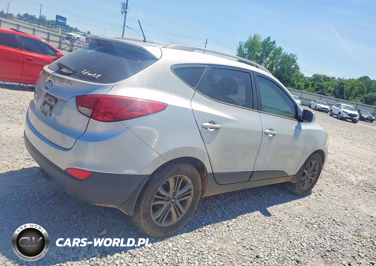 2014 Hyundai Tucson Se VIN:KM8JU3AG0EU933902 - 3
