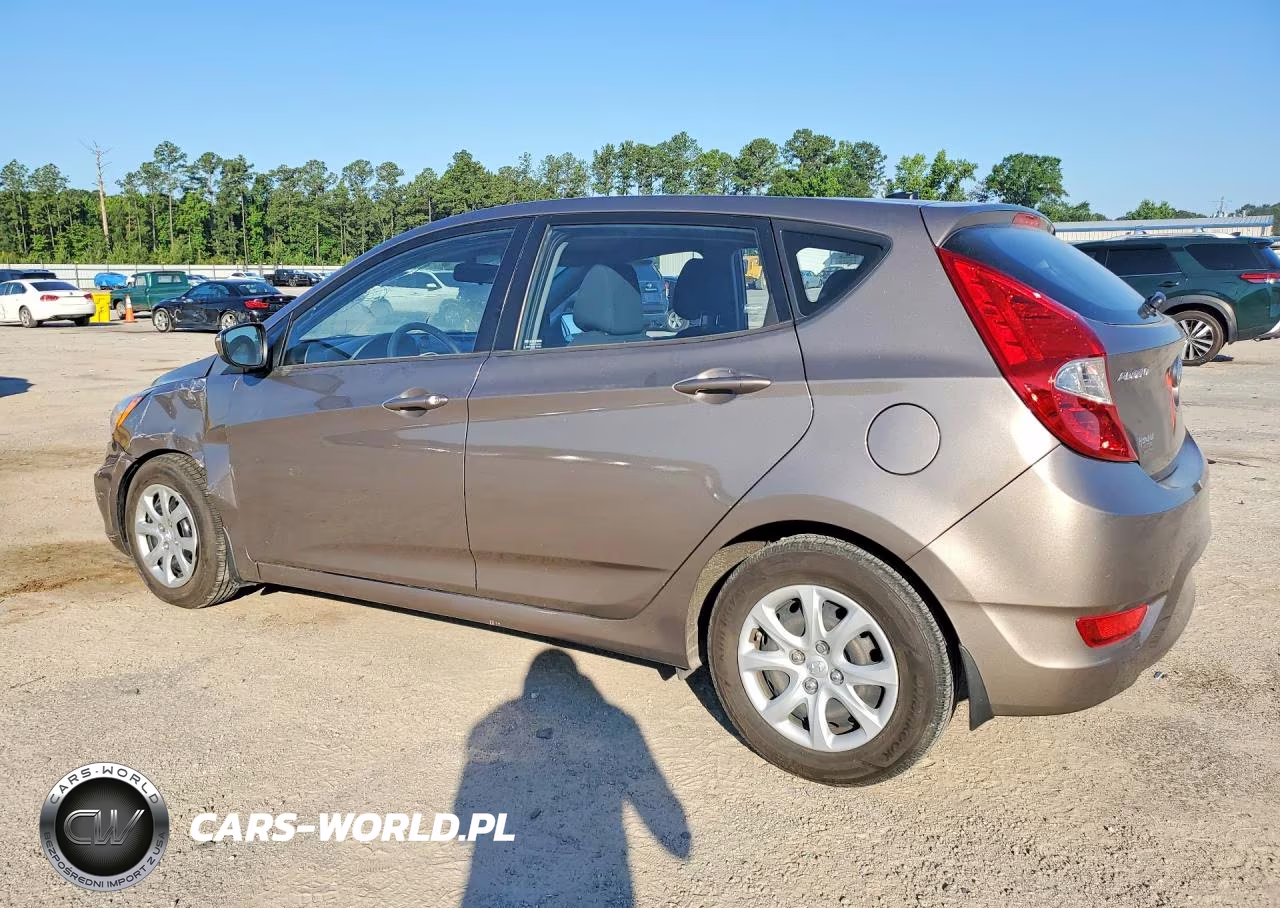 2013 Hyundai Accent Gs VIN:KMHCT5AE9DU084504 - 2