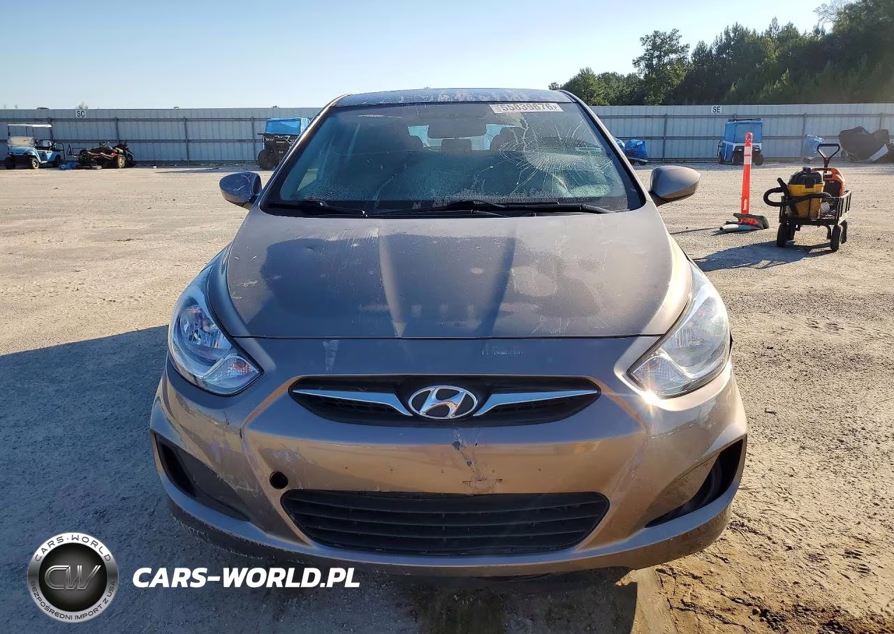 2013 Hyundai Accent Gs VIN:KMHCT5AE9DU084504 - 5